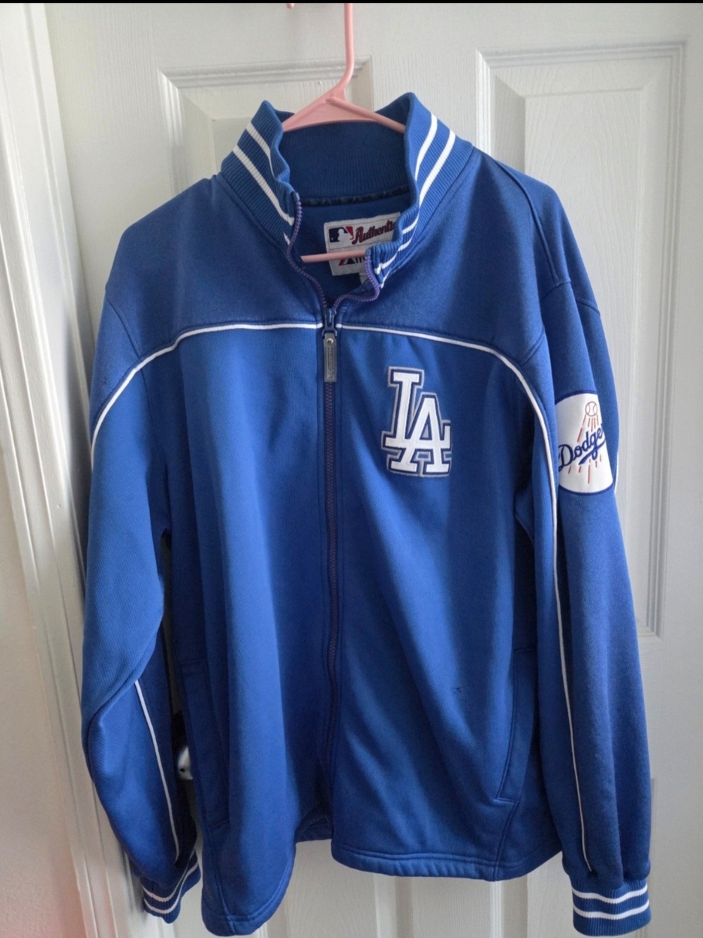 Vintage La DODGERS Men's Full Zip Jacket Size Large
